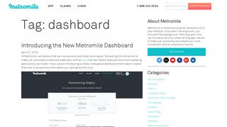 dashboard Archives - Metromile