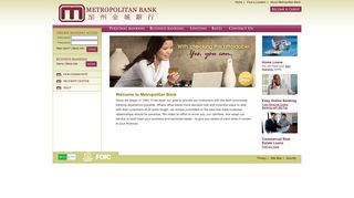 Metropolitan Bank - Home