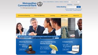 Welcome - Metropolitan Commercial Bank (New York, NY)