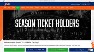 Season Ticket Holders | New York Mets - MLB.com