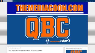 TheMediagoon.com: The Mets Renewal Ticket Plan Notices Are Out