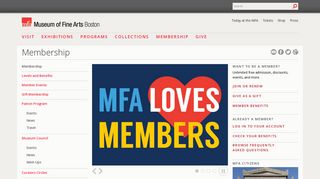 Membership | Museum of Fine Arts, Boston
