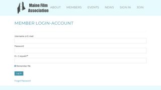 Member Login-Account - MFA