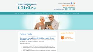 Patient Portals - SJ County Clinics