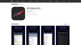 MFL Platinum 2018 on the App Store - iTunes - Apple