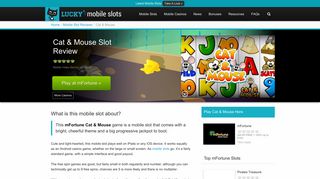 Cat & Mouse Mobile Slot Review | mFortune - Lucky Mobile Slots