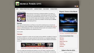 mFortune Poker - Video Poker and Texas Holdem for Mobile