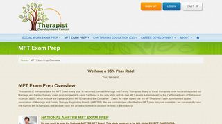 MFT Exam Prep | MFT Exam Study Program | Therapist Development ...