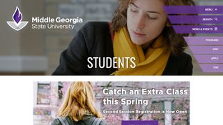 Students: Middle Georgia State University