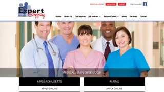 Medical & Healthcare: Employee Login - Expert Staffing