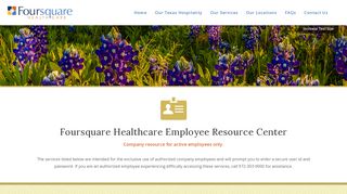 Employee Services - Foursquare Healthcare