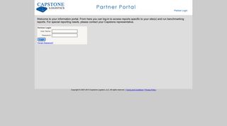 Partner Login - Capstone Logistics, LLC