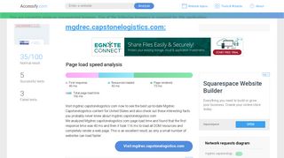 Access mgdrec.capstonelogistics.com.