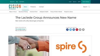 The Laclede Group Announces New Name - PR Newswire