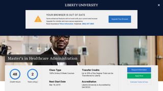 Master's in Healthcare Administration | Online MHA - Liberty University