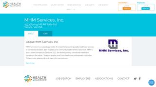 MHM Services, Inc. Profile | Health eCareers