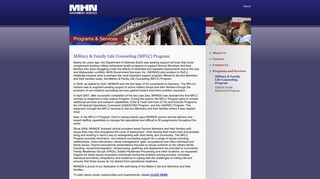 MHNGS: Programs & Services: Military & Family Life Counseling ...