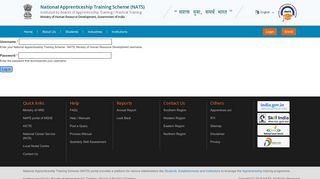 User account | National Apprenticeship Training Scheme - NATS ...