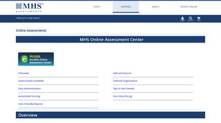 Online Assessments - Multi-Health Systems (MHS Inc.)