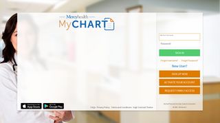 Terms and Conditions - MyChart - Login Page - Mercyhealth