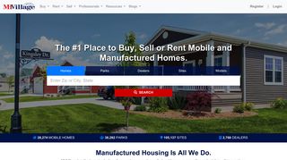 MHVillage: Buy, Sell or Rent Mobile Homes. View Communities and ...