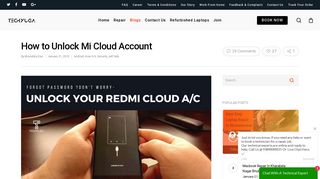 How to Unlock Mi Cloud Account (100%) working   - Techyuga