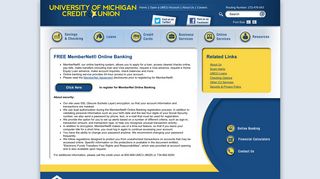 University of Michigan Credit Union Online Banking - University of ...