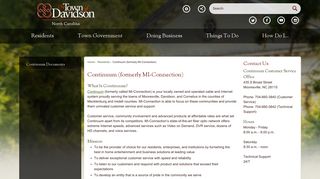 Continuum (formerly MI-Connection) | Davidson, NC - Official Website