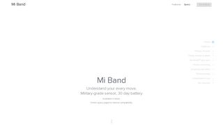Mi Band - Mi.com