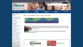 MDHHS - Providers - State of Michigan