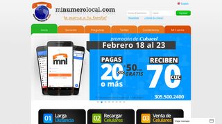 MiNumeroLocal | Cuba, Larga Distancia, SMS, Recargas