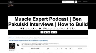 Muscle Expert Podcast | Ben Pakulski Interviews | How to Build Muscle ...