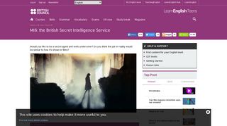 MI6: the British Secret Intelligence Service | LearnEnglish Teens ...
