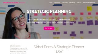 Become an Account Planner - Strategic Planning School | Miami Ad ...