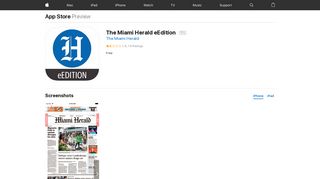 The Miami Herald eEdition on the App Store - iTunes - Apple