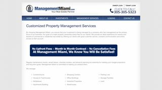 Management Services || Property Management Miami