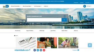 Miami-Dade County Home Page