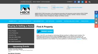 MIBOR REALTOR® Association - Find A Property