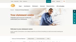 Access your Full Annual Statements - MLC