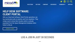 Help Desk Software: Client Portal - Micad