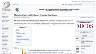 Mary Institute and St. Louis Country Day School - Wikipedia