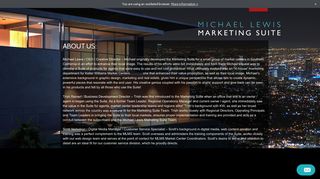 About Us - Michael Lewis Marketing Suite