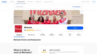 Michaels Careers and Employment | Indeed.com