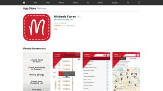 Michaels Stores on the App Store - iTunes - Apple
