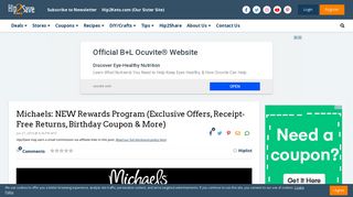 Michaels: NEW Rewards Program (Exclusive Offers, Receipt-Free ...