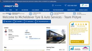 Micheldever Tyres in Winchester | MOTs & Servicing | Protyre