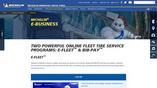 E-Business | Michelin Truck - Michelin Truck Tires