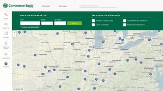 Location Finder | Commerce Bank