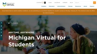 Online High School and Middle School Courses ... - Michigan Virtual