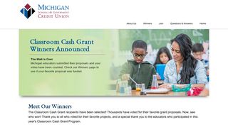Classroom Cash Home - Michigan Schools & Government Credit Union